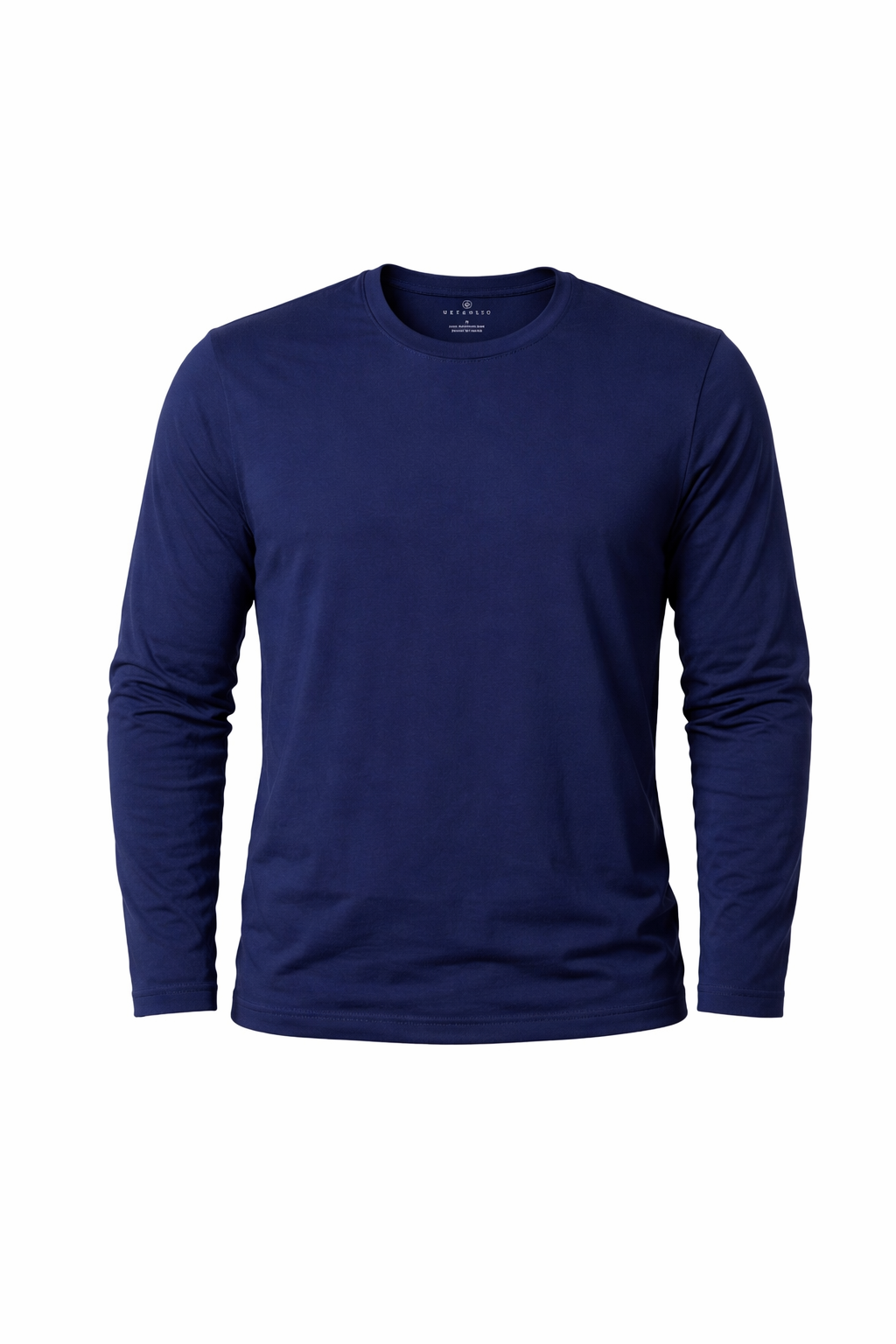 Tee Algodón Pima Azul Marino